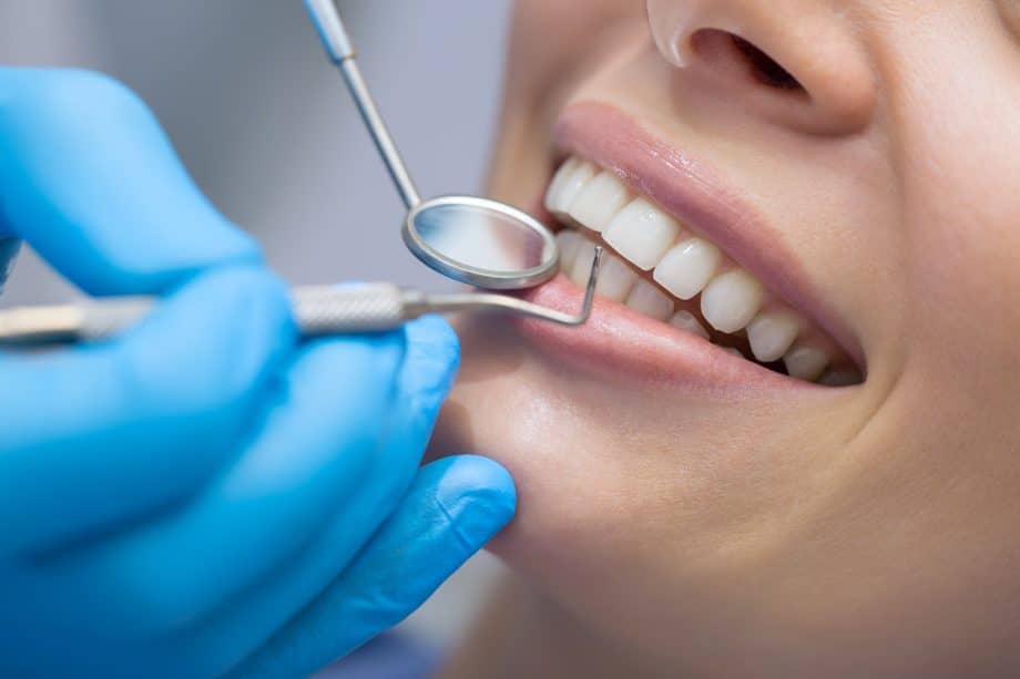Woman at a Oral Surgery Recovery Consultation in Milwaukee