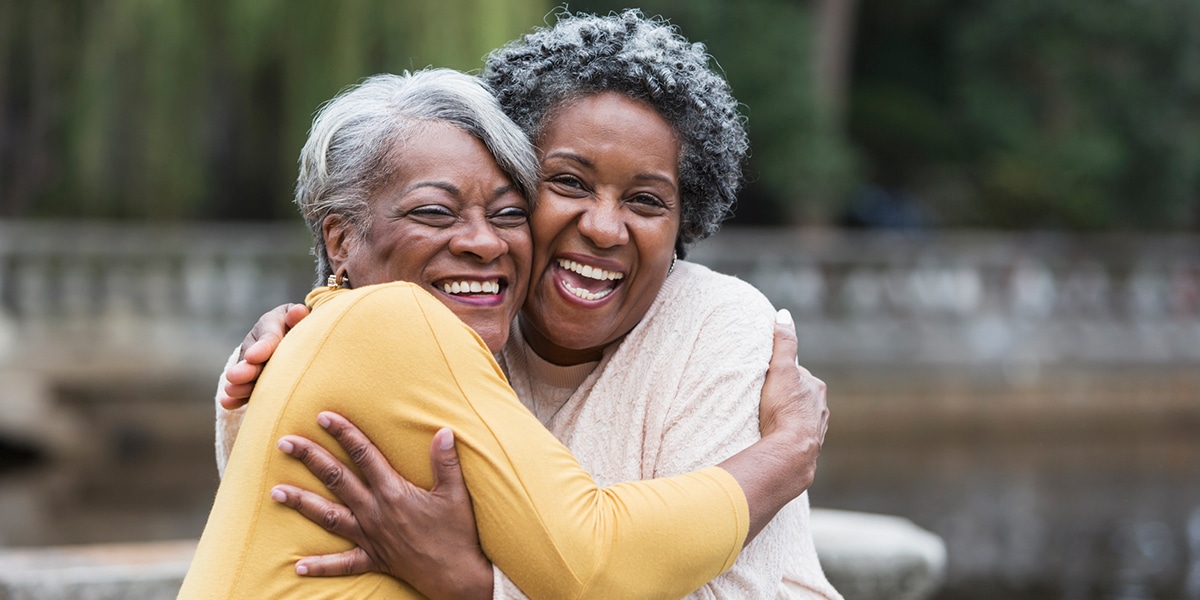 Two women with dental implants in  Milwaukee WI